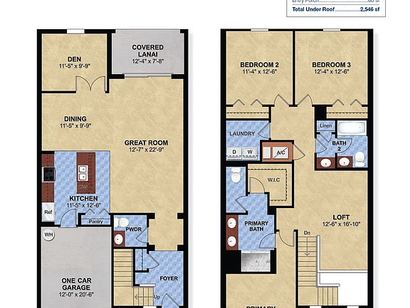 Legacy floor plan
