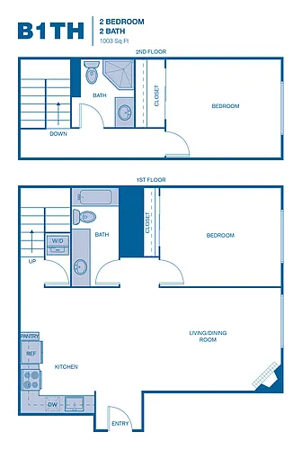 Floor plan B1TH