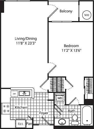 Floor plan B1 (Penthouse)