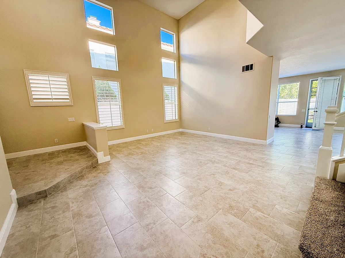 View from garage entry - 8652 E Silver Ridge Ln