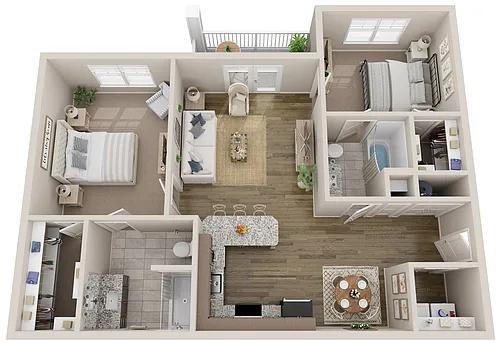 Floor plan B1