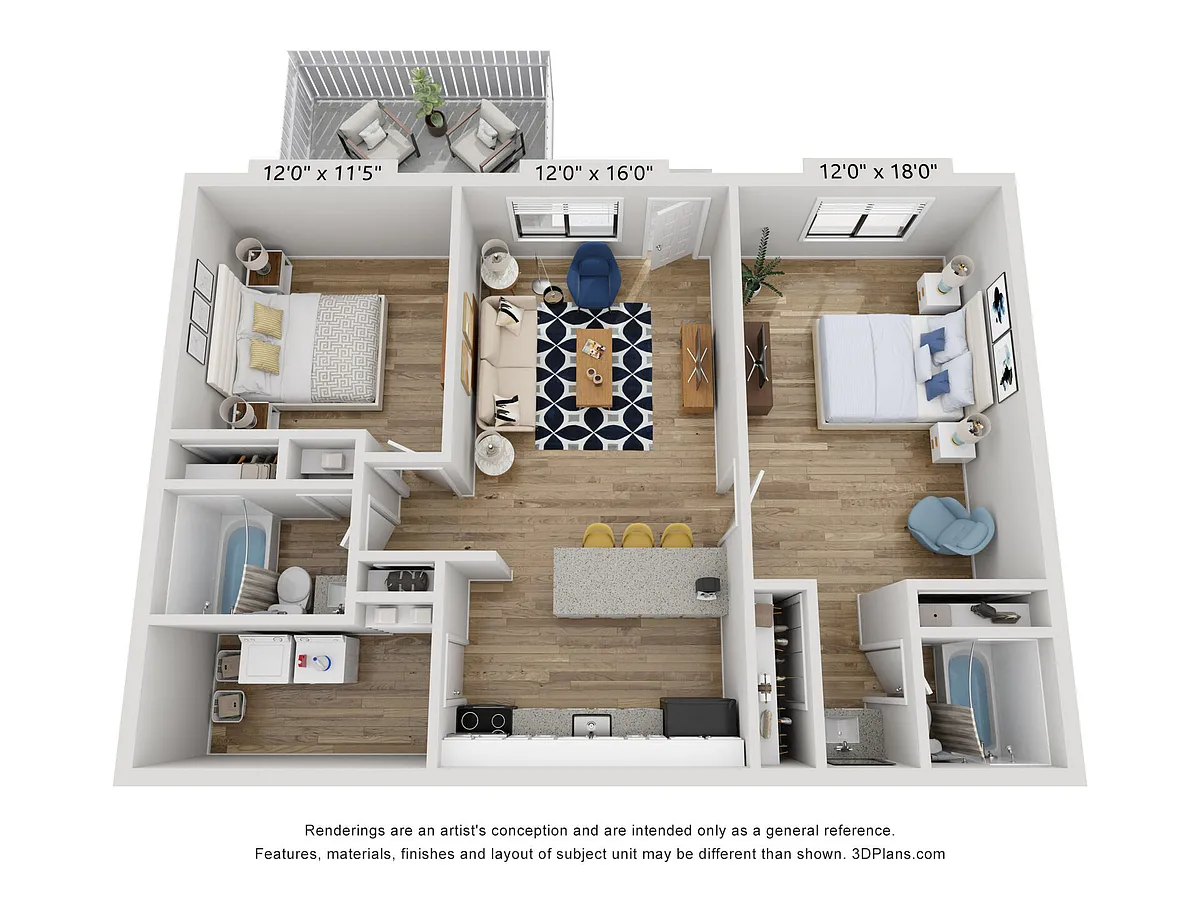 Floor plan B2 Standard