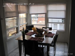 1107 W George St #1F, Chicago, IL 60657
