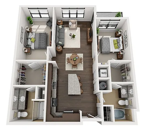 Floor plan B2