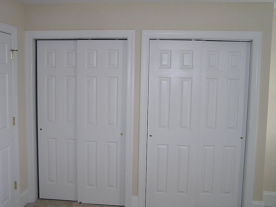 Primary bedroom closets