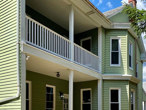 Exterior Porches and Balcony
