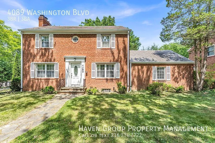 4089 Washington Blvd, University Hts, OH 44118- Spacious 3-bed 2.5-bath single-family home! — Photo 1