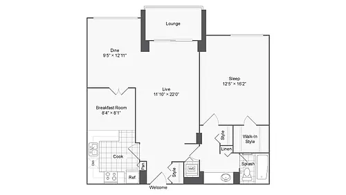 Floor plan Norfolk