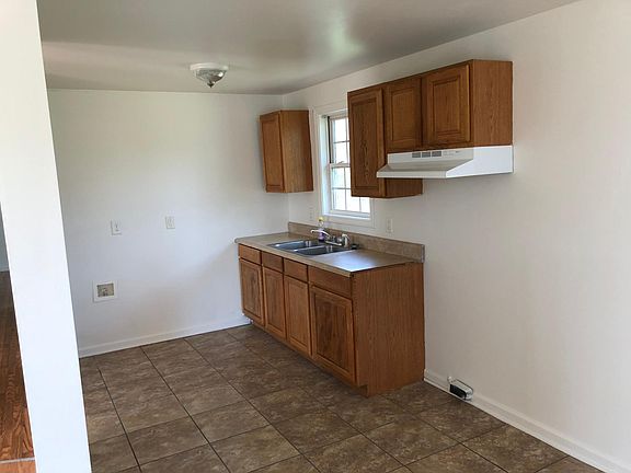 Kitchen view from side entrance