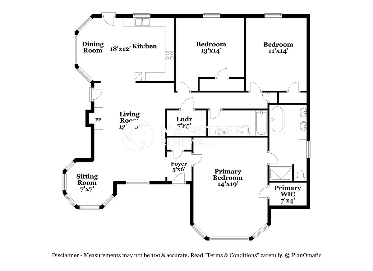 Floor Plan - 1945 Carlisle Dr