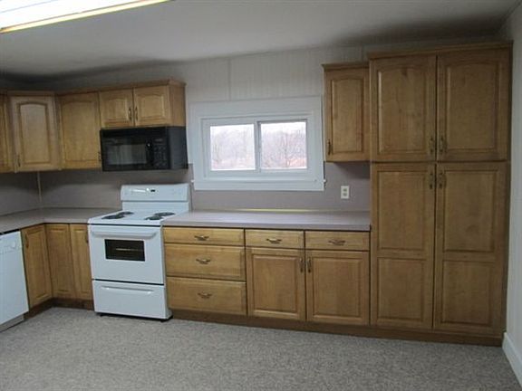 large bright kitchen