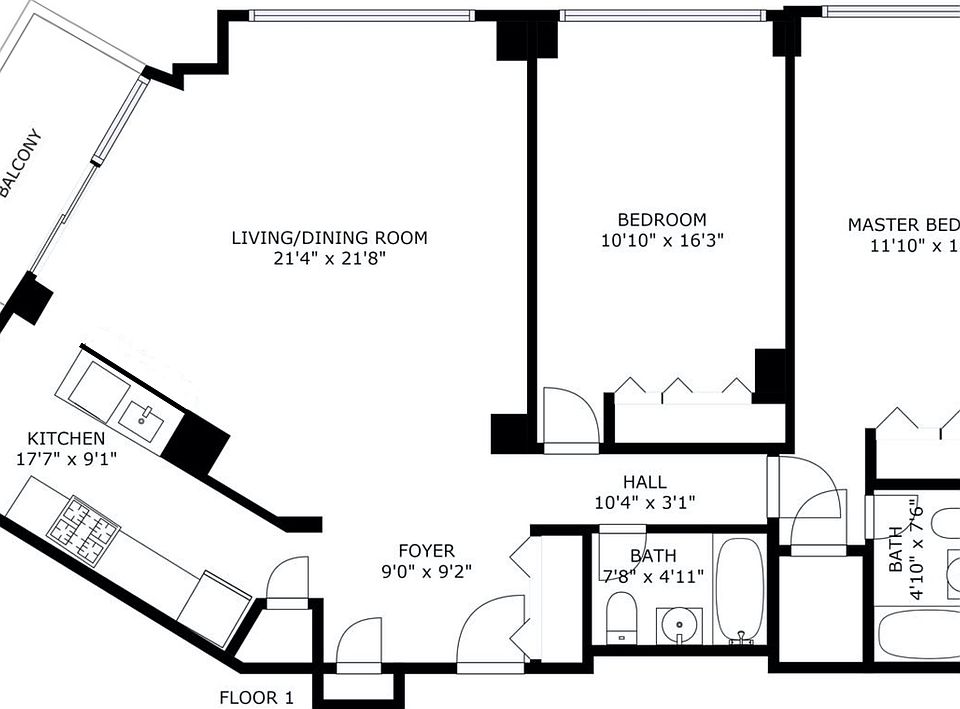 1st image of 85-15 Main St APT 8D