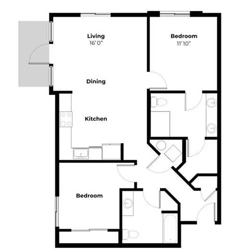 Floor plan Lewis