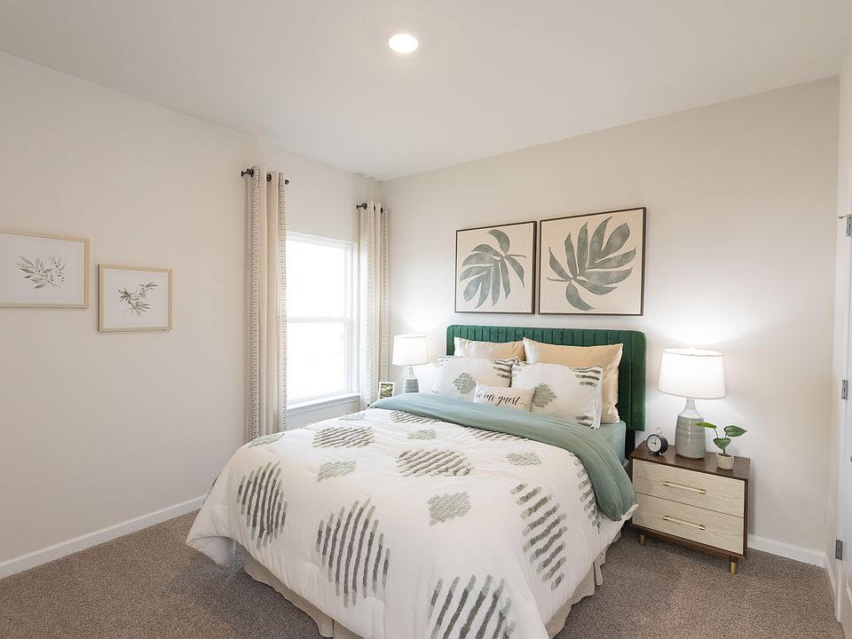 The Northbrook floorplan features three secondary bedrooms.