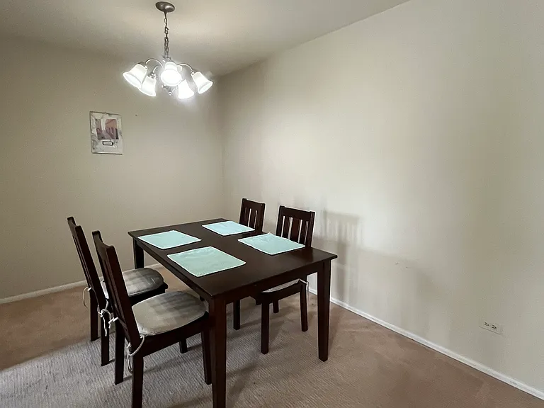 furnished Dining Room