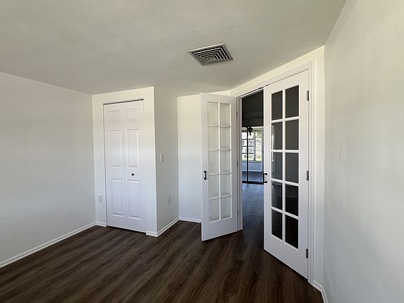 3rd Bedroom with french doors