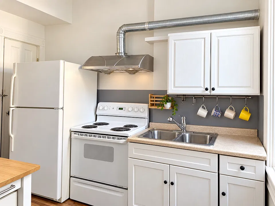 First-floor kitchen