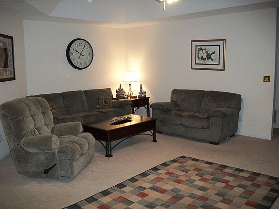 Living room with furniture