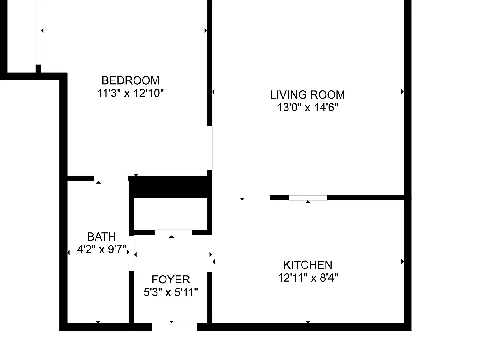 1 bed, 1.0 bath, 450 sqft, $1,500 — Photo 2
