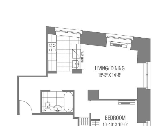 2nd image of 100 Maiden Ln APT 1804