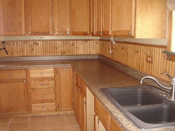 Kitchen has New Countertops, Ceramic Tile