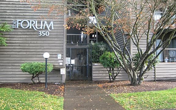 Front of building-security gate