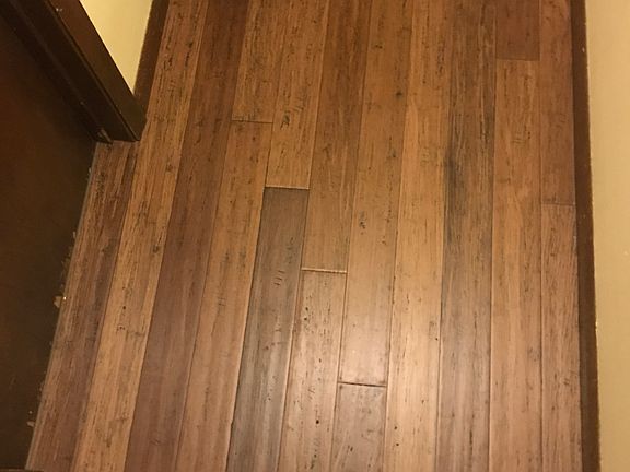 New bamboo flooring 