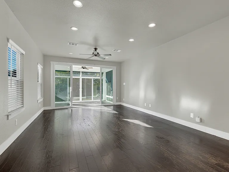 Living room from kitchen