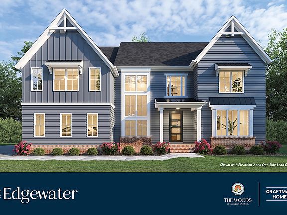 The Edgewater Floor Plan, by Craftmark Homes