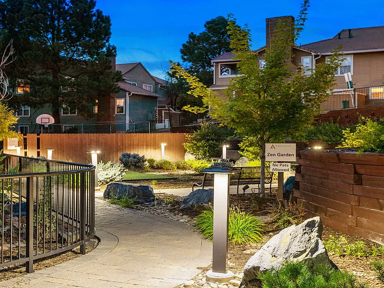 Find peace and balance in our tranquil Zen garden.