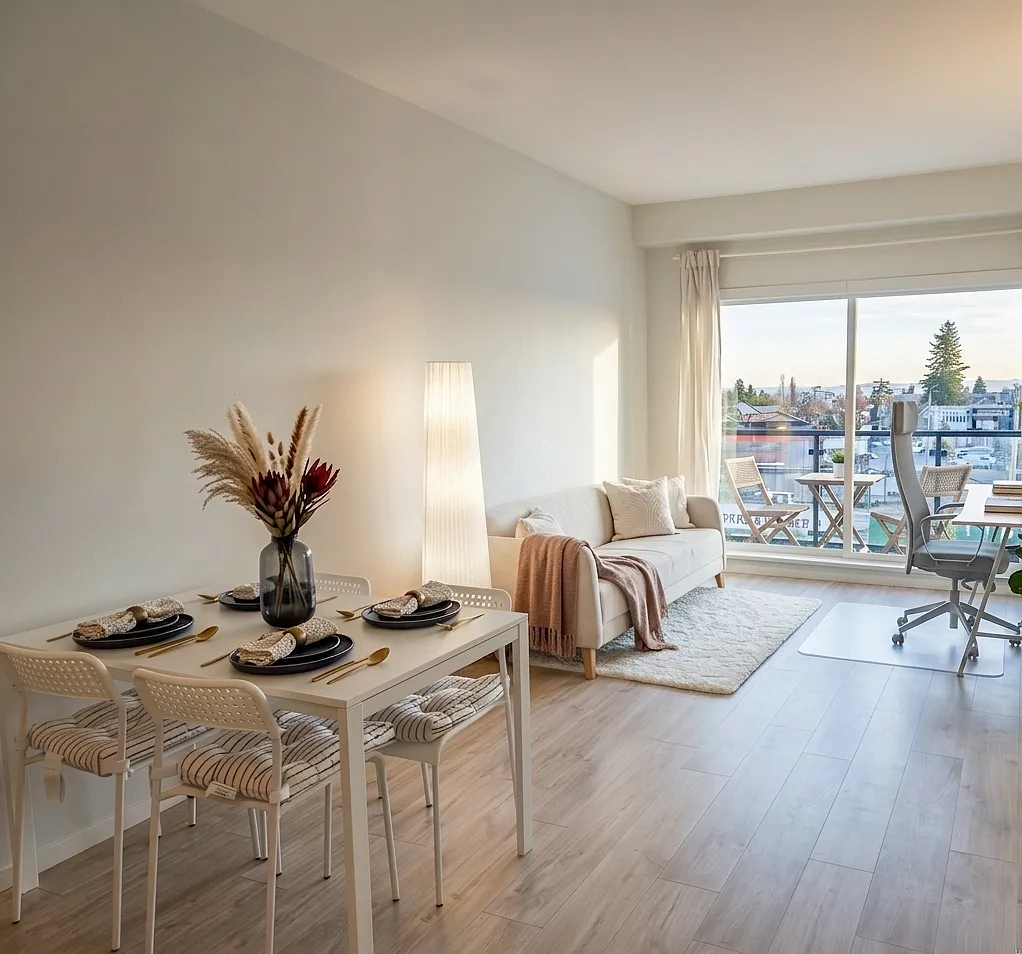 Fully Furnished 1Bed/1Bath in Burnaby near Metrotown — Photo 1