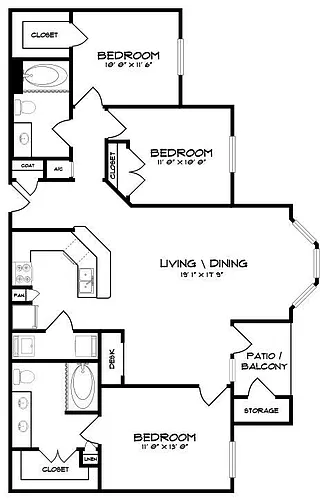 Floor plan G1