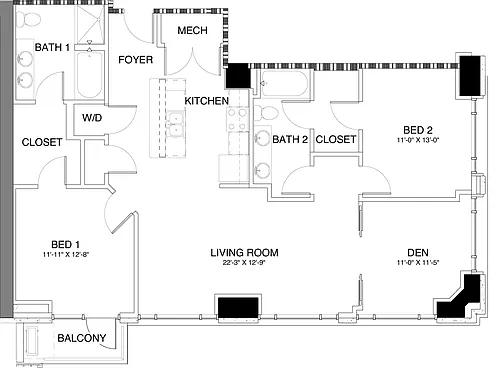 Floor plan S1