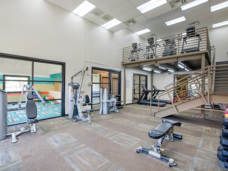 Two-story fitness center designed to help you reach your goals