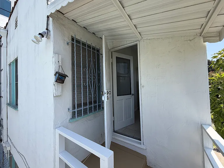 Rear entrance
