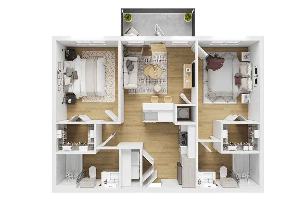 Floor plan B2 120