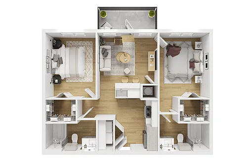 Floor plan B2 60