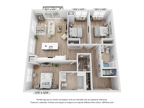 Floor plan C1