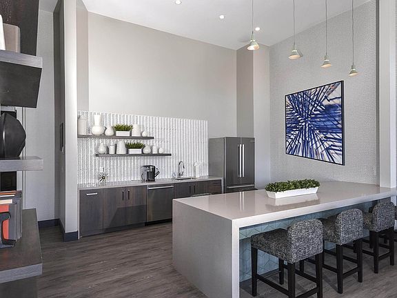Clubhouse Full Kitchen with Bartop