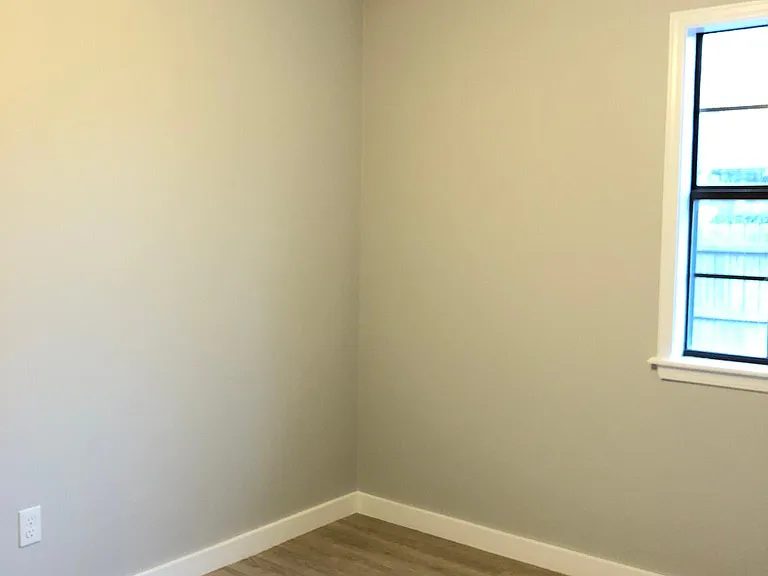 Two bedrooms with spacious walk in closets