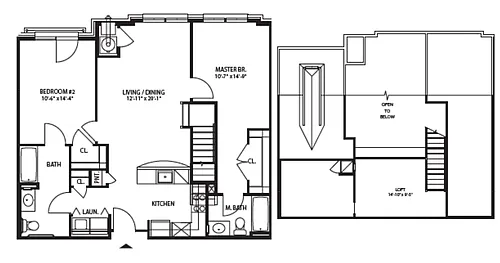 Floor plan B8