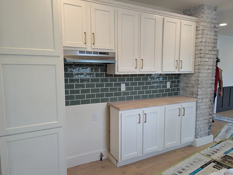 Prior photos from remodel & unfurnished