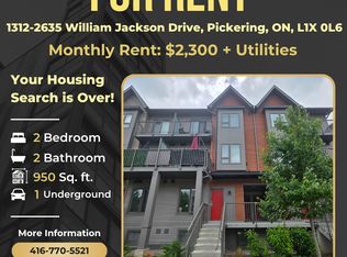 2635 William Jackson Dr #1312, Pickering, ON L1X0C3