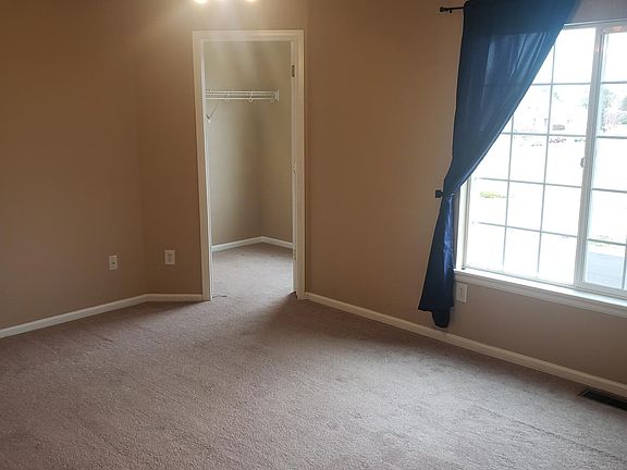 Master bedroom has large picture window with great view plus walk in closet
