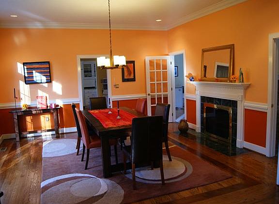 Dining Room with Fireplace