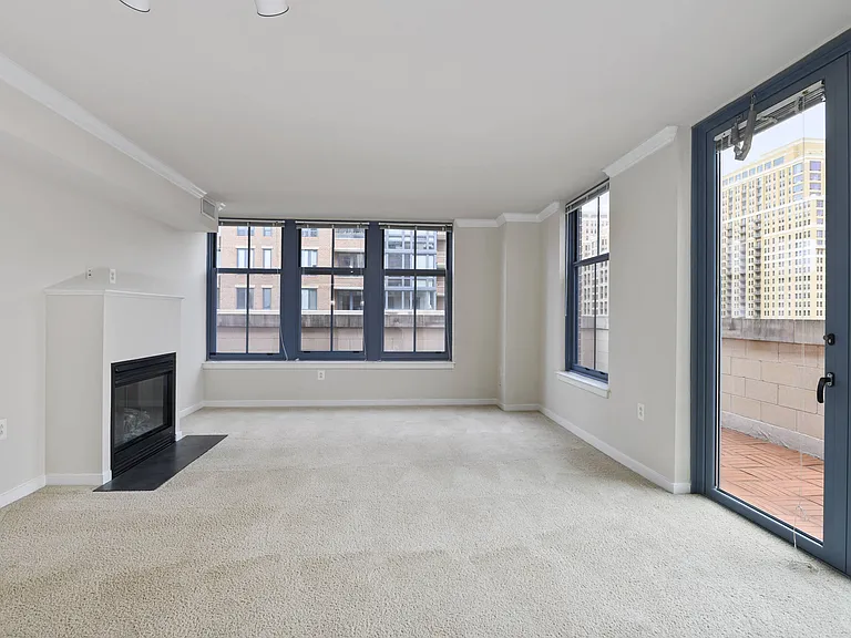 Bedroom Area Near Windows