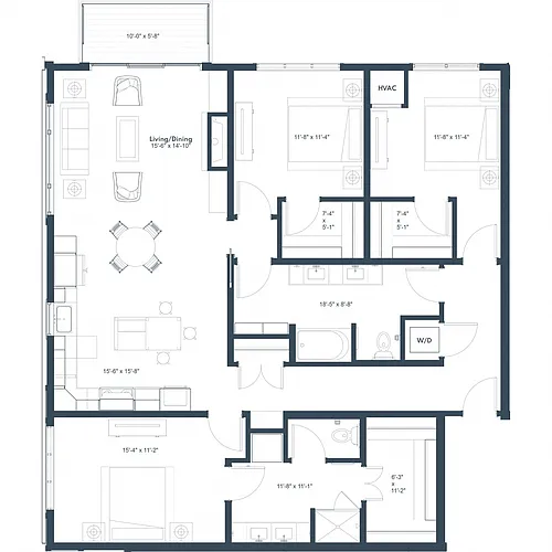 Floor plan Shore