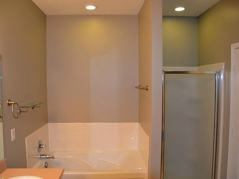 Soaking tub & Shower