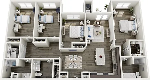 Floor plan D1