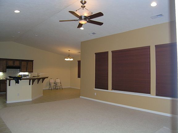 Family room looking to Kitchen/Dining